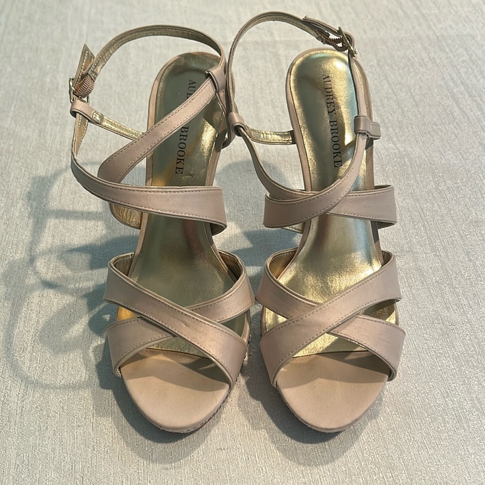 Audrey Brooke Sparkly Bedazzled Stilettos